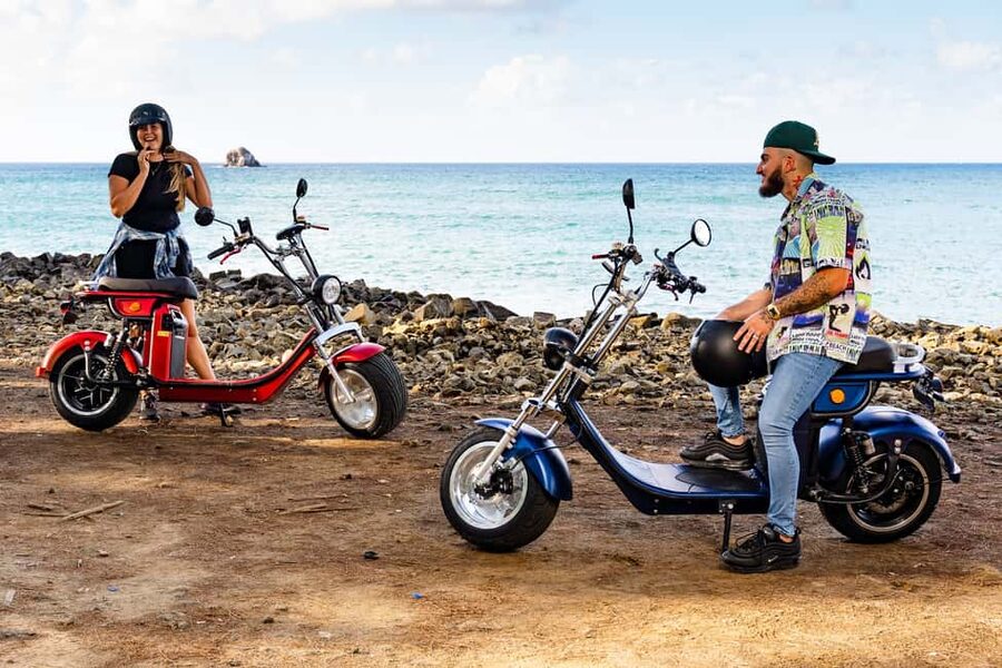Beaches and Backroads Electric Big-Wheel Scooter Tour - Why a big-wheel electric scooter makes St. Lucia’s north coast feel close