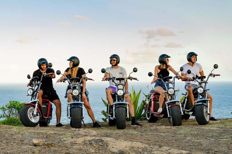 Beaches and Backroads Electric Big-Wheel Scooter Tour - Gros Islet: the casual coastline stop that keeps the pace human