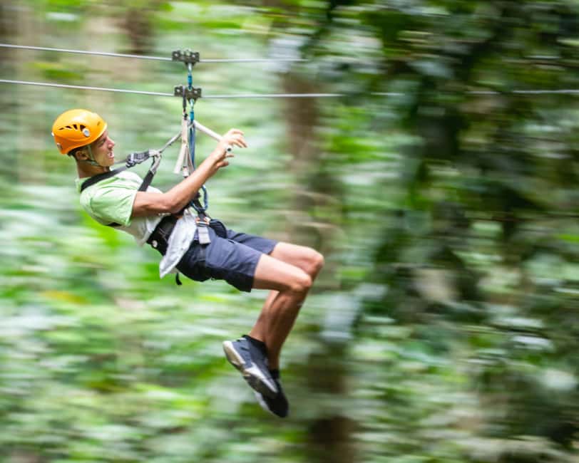 Castries, St. Lucia - Adrenaline Zipline - After You Zip: Trails, Eco-Park Time, and a Gift Shop Stop