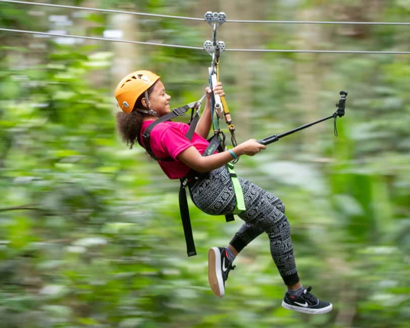 Castries, St. Lucia - Adrenaline Zipline - Getting There From Castries and the Port Meeting Point