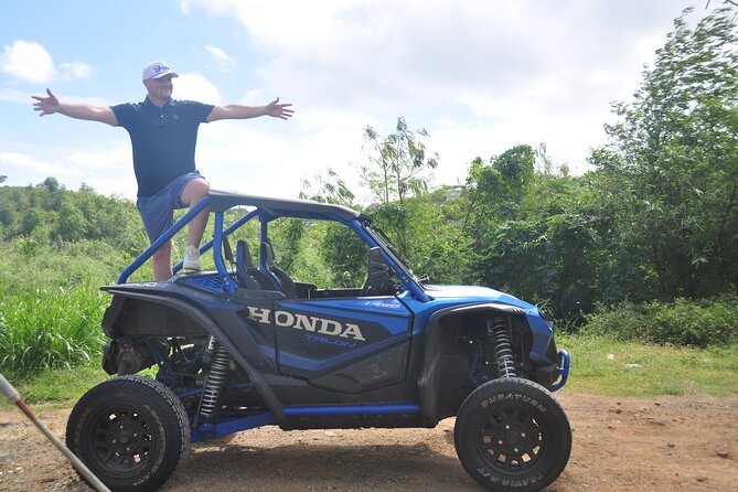 Drive and Fly - Buggy and Zipline - Driving your own St Lucia buggy, more fun than it sounds