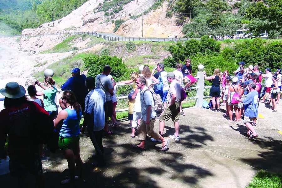 From Castries: Full-Day Catamaran Tour to Soufriere - Toraille Waterfall: short visit with big payoff