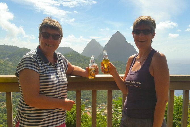 Hewanorra Airport Transfer to Soufriere - The drive itself: AC comfort, bottled water, and quick photo breaks