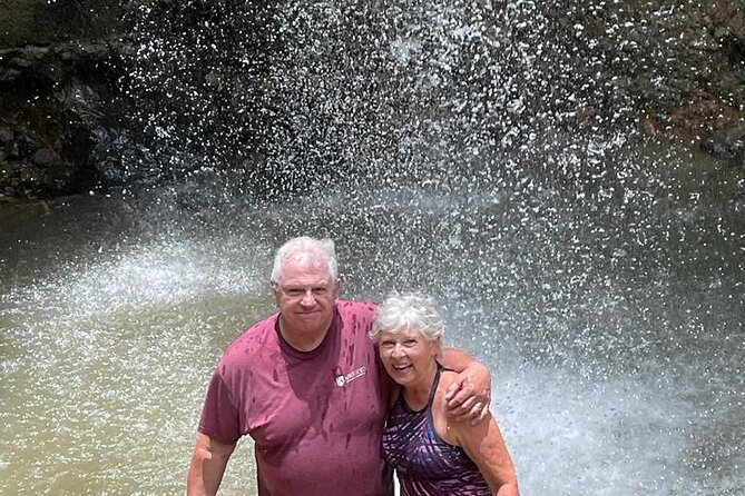 Lunch break,Mud Bath,Water Fall & beach break group tour - Air-conditioned comfort on a hot island