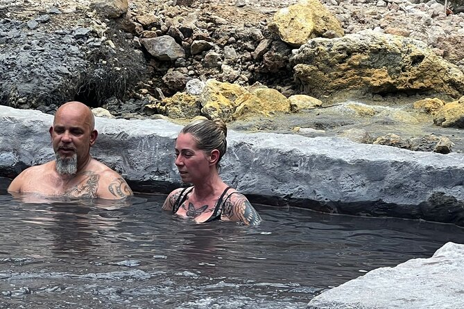 Lunch break,Mud Bath,Water Fall & beach break group tour - Pickup, timing, and what 4 to 5 hours really means
