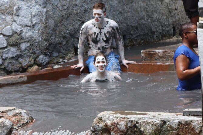 LUNCH INCLUSIVE Mud Baths, Waterfall & Tet Paul Nature Trail - Sulphur Springs: The Drive-In Volcano Mud Bath (What It Feels Like)