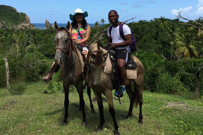 Nature & Historical Horseback Riding Tours St. Lucia - Horseback Views of Fond dOr Bay and the East Coast, Without a Tour Bus