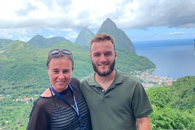 PRIVATE/ALL INCLUSIVE/LUNCH- Tet Paul Trail/Mud baths/Waterfall - A Half-Day Mix of Piton Views, Mud Baths, and Toraille Waterfall