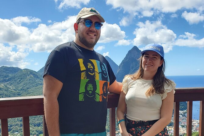 Private Best of St Lucia Mud Bath & Toraille Waterfall Excursion - Soufriere viewpoints: pitons and a town with French-era roots