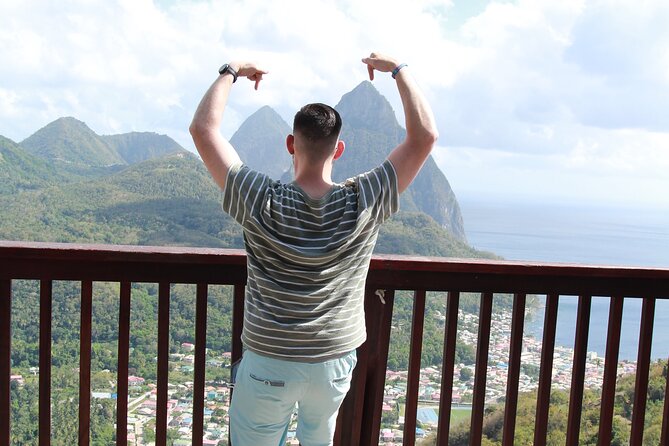 Private Soufriere Experience Tour - Morne Fortune viewpoint: Castries in one clean shot