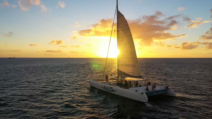 Romantic Caribbean Sunset Cruise - Key highlights I’d mark on your map