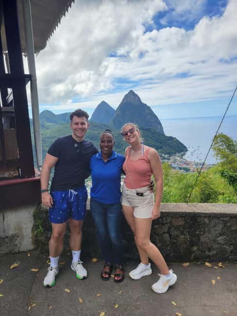 Saint Lucia Island Tour All Inclusive With Lunch - Lunch with Pitons views: what included really gets you