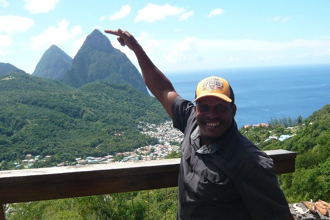 Scenic Tour of Soufriere - Pitons View: UNESCO Views in Just 10 Minutes