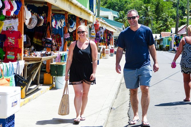Shopping Spree in St Lucia - Crafts, Pottery, Silver, Batik Prints, and Local Liqueurs