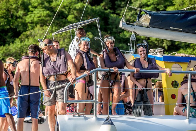 Soufriere Adventure Cruise - Pitons snorkeling at the protected reef: the big ticket activity