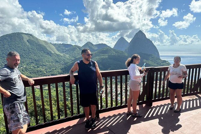Soufriere Adventure Nature Trail Hike | Waterfall | Mud Baths - Pitons viewpoint photos: quick, easy, and worth the stop