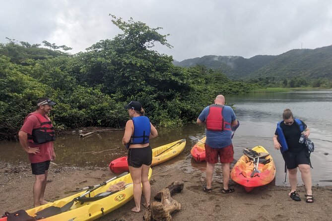 Splash Adventure Jeep and Kayak Safari - The Halfway Break at Roseau Beach: Drinks, Coconuts, and a Dip
