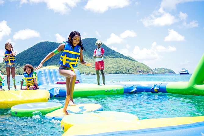 Splash Island Water Park in St Lucia - Hi-Tide Beach Side Restaurant: a real break with St Lucian flavor