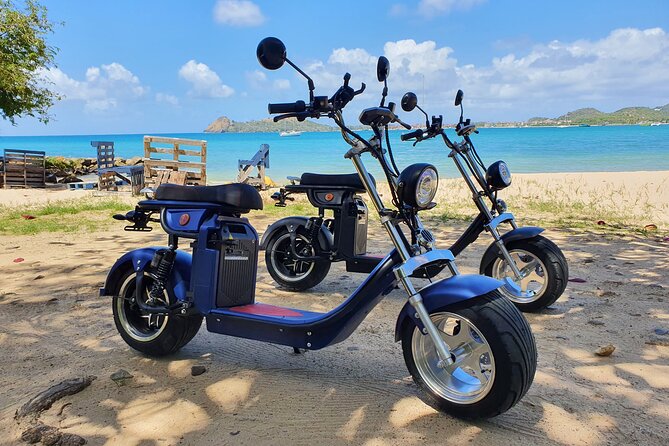 St.Lucia Beaches and Backroads Tour by Electric Big-Wheel Scooter - Pigeon Island National Landmark: Pirate-Era Stories at a Heritage Site