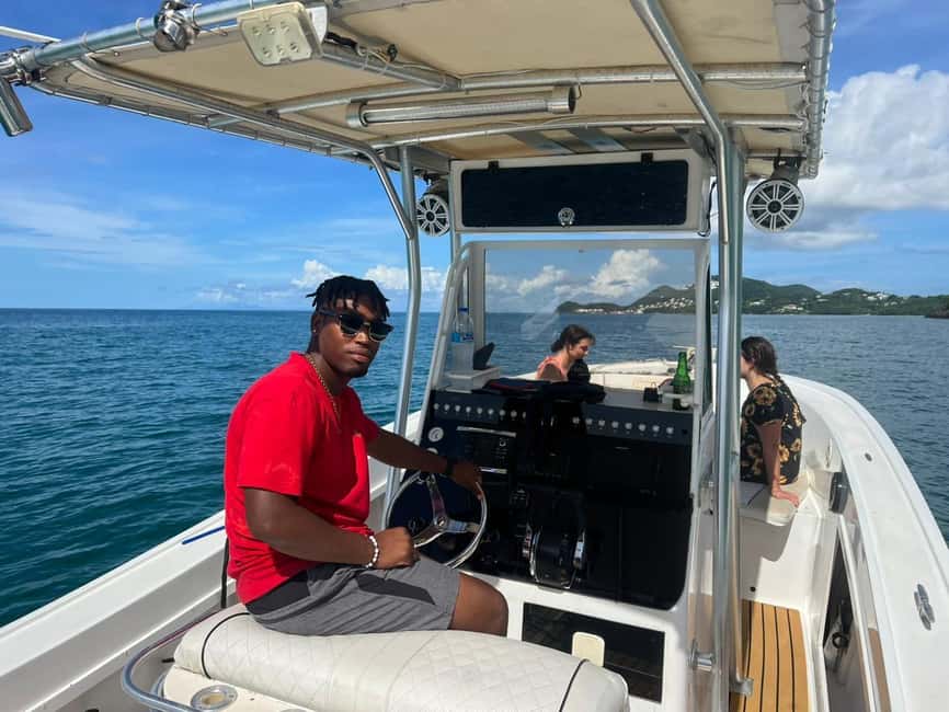 St. Lucia Caribbean: Sea and Land Excursion - Lunch in Soufriere: the food break that keeps energy up