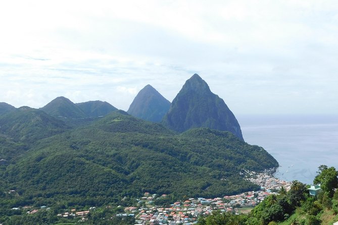 St Lucia Castries to Pitons Tour - First Views: Morne Fortune, Marigot Bay, and the village rhythm