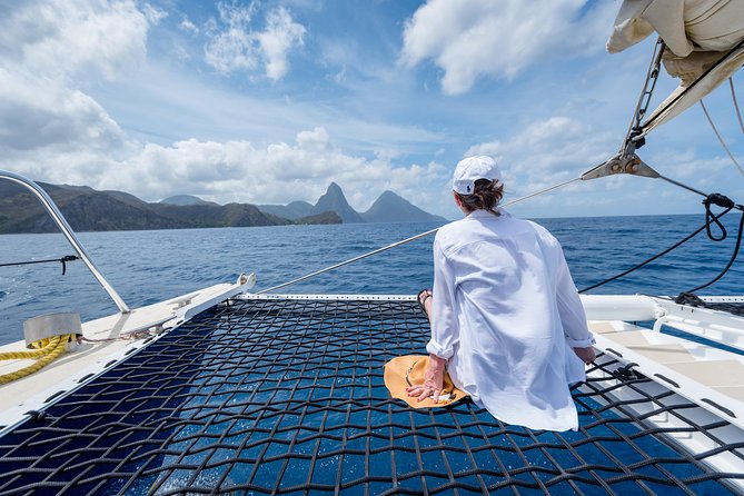 St Lucia Catamaran Day Sailing and Sightseeing Tour - Lunch on a Full-Day Catamaran: Creole Buffet, Not Snack Food
