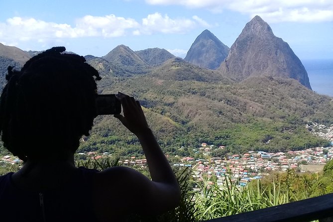 St Lucia Diamond Mineral and Mud Baths Plus Waterfall Adventure - Mt. Fortune and Gros Pitons View Break: The Quick Photo Payoff