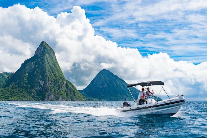 St. Lucia Drive and Snorkel Experience - Captaining a 17 ft Speedboat, Not Just Riding Along