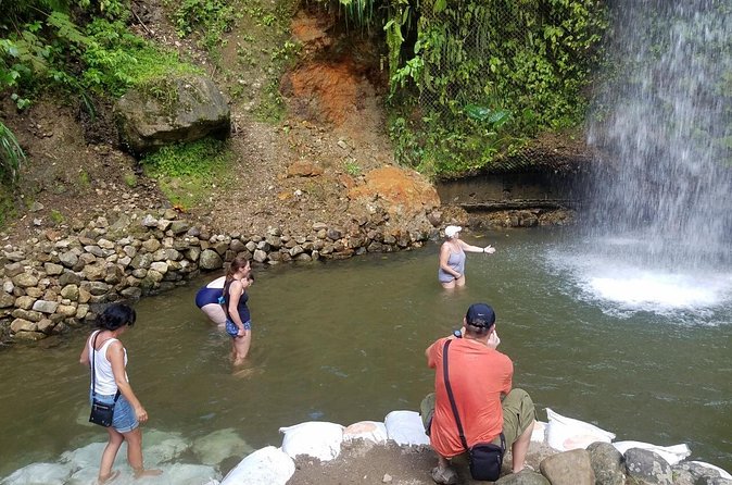 St Lucia Highlights Tour - Toraille Waterfall: optional cold-bath refresh