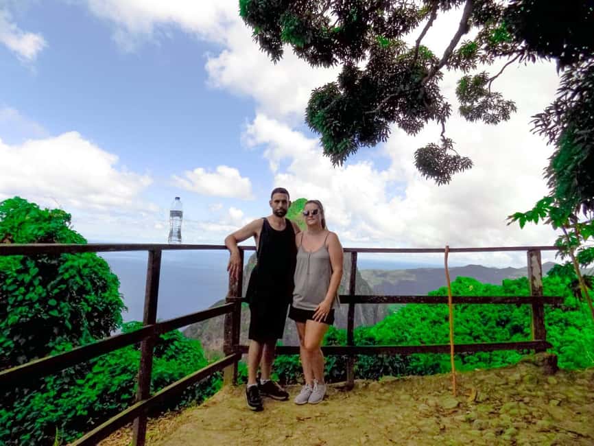 St. Lucia: Highlights Tour with mud baths and waterfalls - Mount Fortune viewpoint: the quick panoramic reward