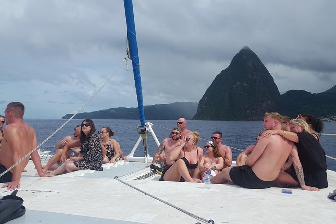 St. Lucia Land and Sea Tour - Soufriere Bay lunch: local flavors and rum punch vibes