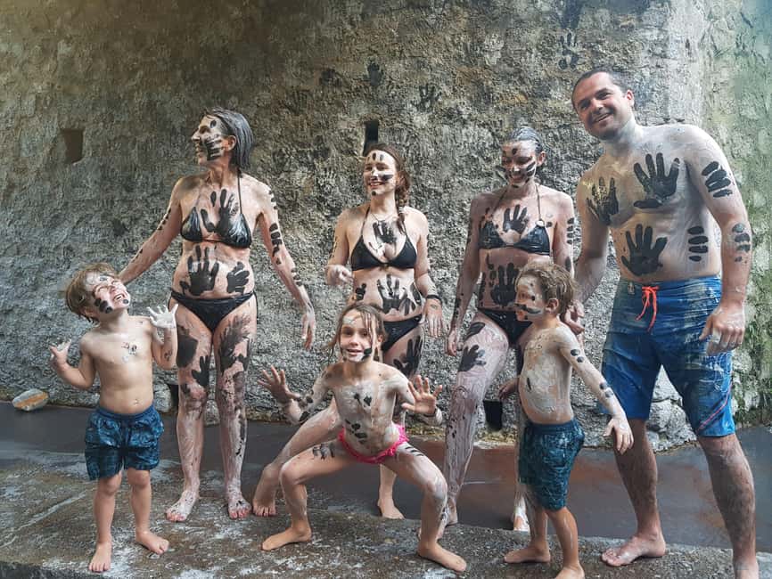 St Lucia: Mud Baths, Waterfall & Tet Paul Trail Tour - Toraille Waterfall Splash Break for a Reset