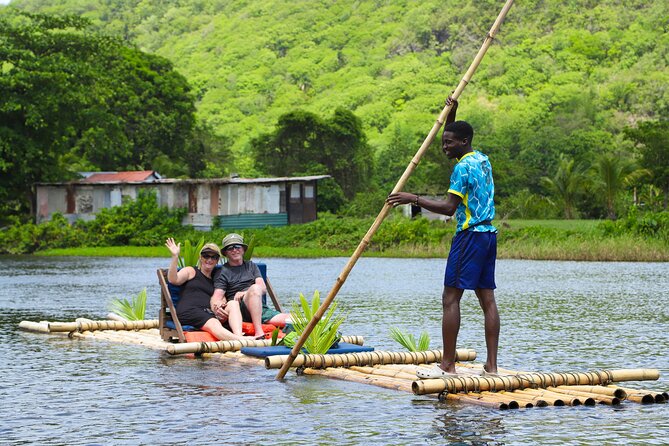 St. Lucia Private Bamboo Rafting Experience - Your welcome drink, rum punch or beer, plus coconut and snack-style moments