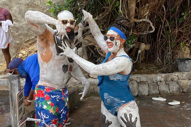 St Lucia Sulphur Springs Drive- in Volcano Tour & Therapeutic Mud baths - Mud baths in black sulphur pools: the heat, the smell, and the payoff