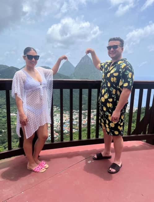 St Lucia Sulphur Springs Drive- in Volcano Tour & Waterfall - Pickup routes and the west-coast start that sets the tone