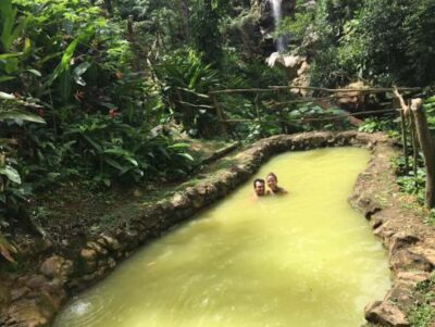 Sulphur Springs Mud Bath and Toraille Waterfall
