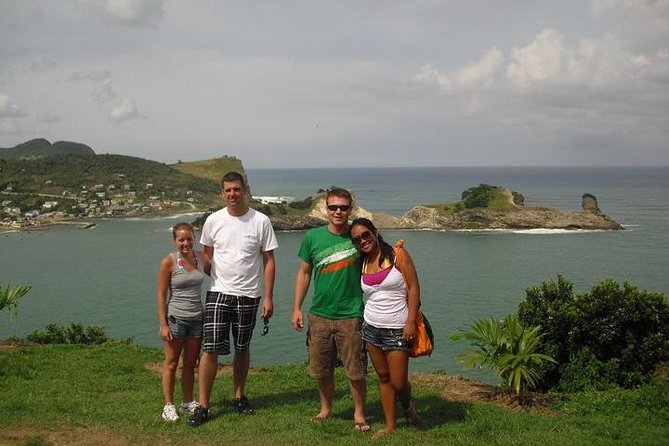 St. Lucia Tet Paul Nature Trail Tour - Getting oriented with fishermen in Anse La Raye