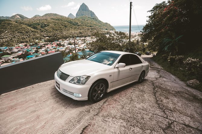 St. Lucia West Coast Airport Transfer - See The Pitons - Comfort and Safety on Winding St. Lucia Roads